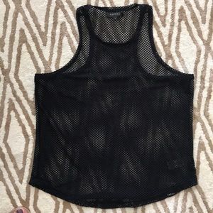Mesh tank top